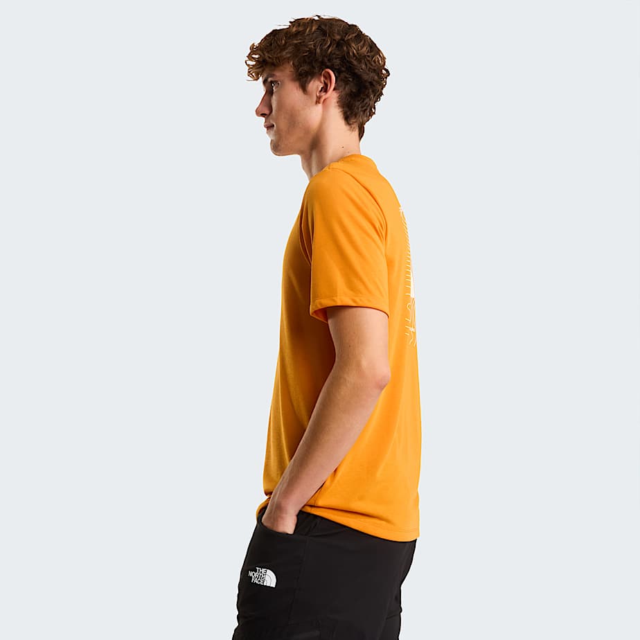 Mens Bitmap Logo Graphic TShirt TNF ALT3