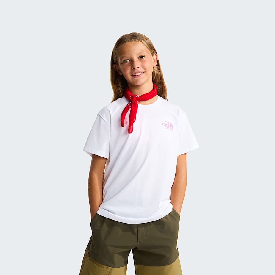 Flora Relaxed TShirt Girl TNF ALT1