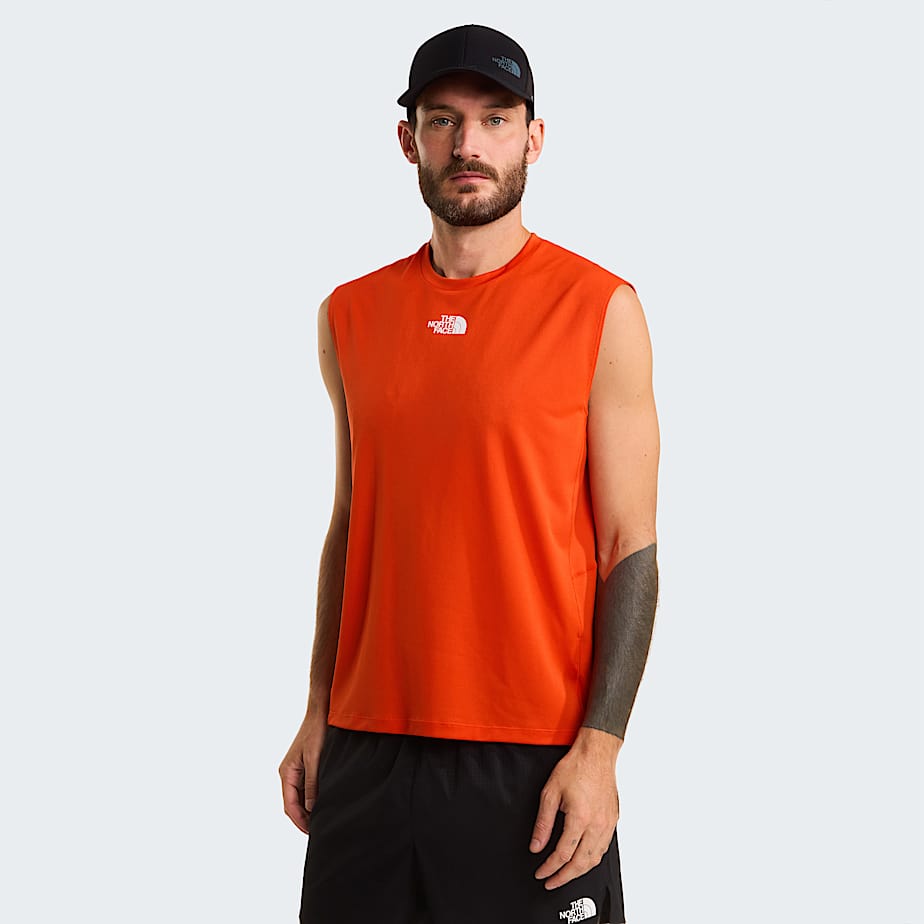 Mska koszulka bez rkaww z grafik Lightbright TNF ALT1