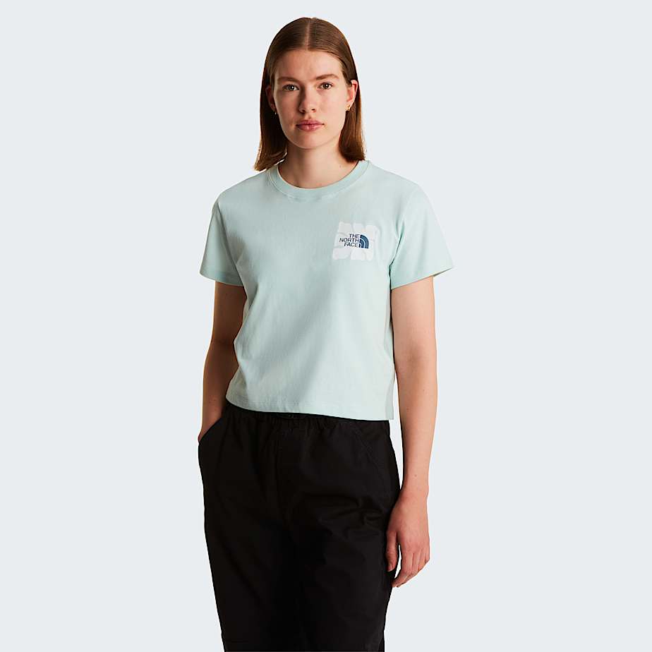 Womens Sun Regular Graphic TShirt TNF Opal Frost ALT1