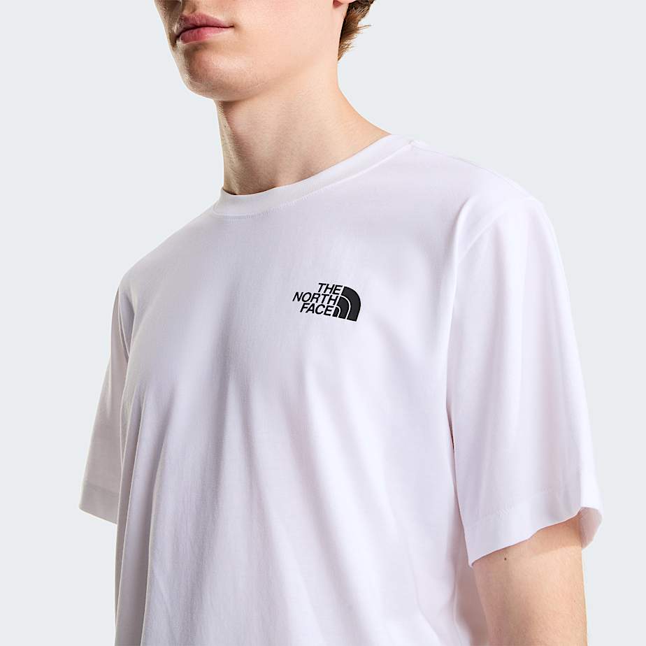 Vertical normal geschnittenes T-Shirt mit Grafik für Herren - 5