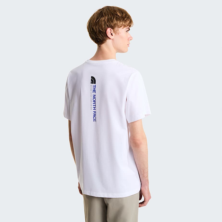 Vertical normal geschnittenes T-Shirt mit Grafik für Herren - 1