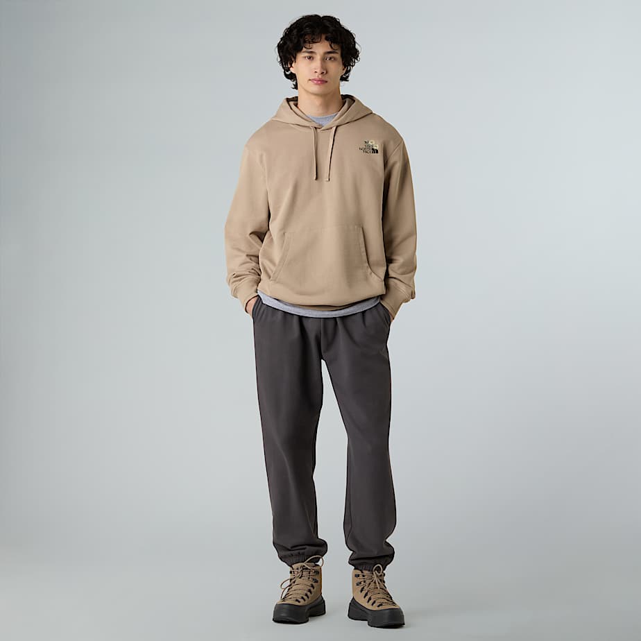 Unisex Dome Flower Relaxed Graphic Hoodie - 4