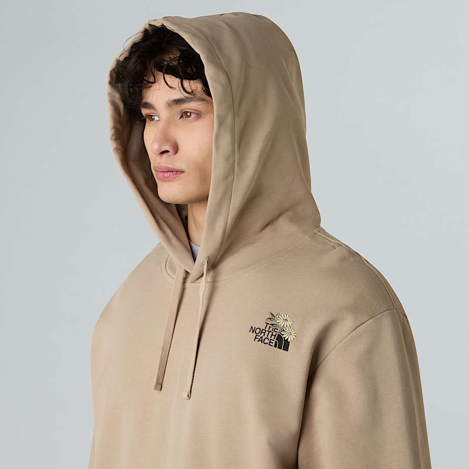 Unisex Dome Flower Relaxed Graphic Hoodie - 6