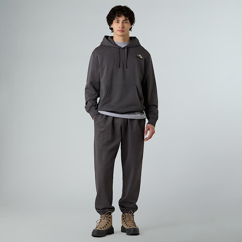 Dome Flower relaxt geschnittener Kapuzenpulli mit Grafik in Unisex TNF ALT3