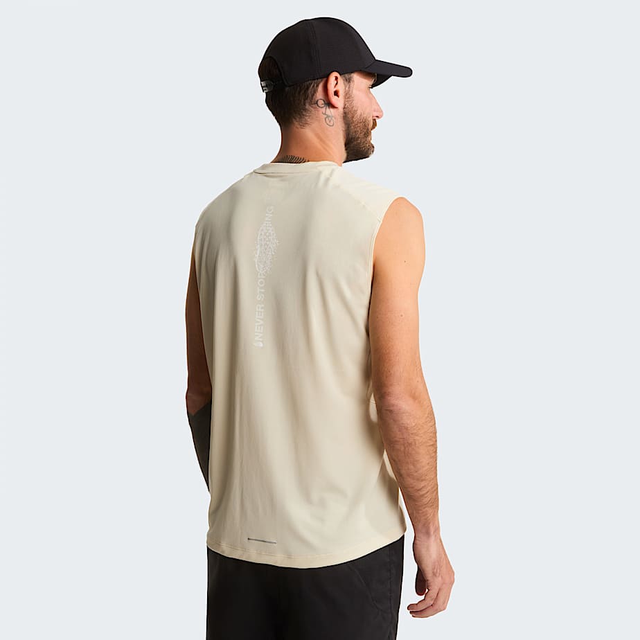 Mens Lightbright Graphic Tank Top TNF HERO