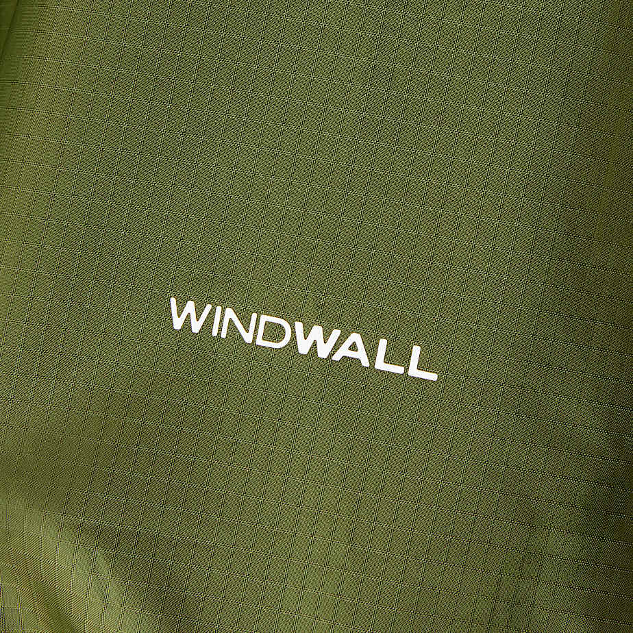Mens Cyclone Wind Jacket TNF Woodland Green ALT18