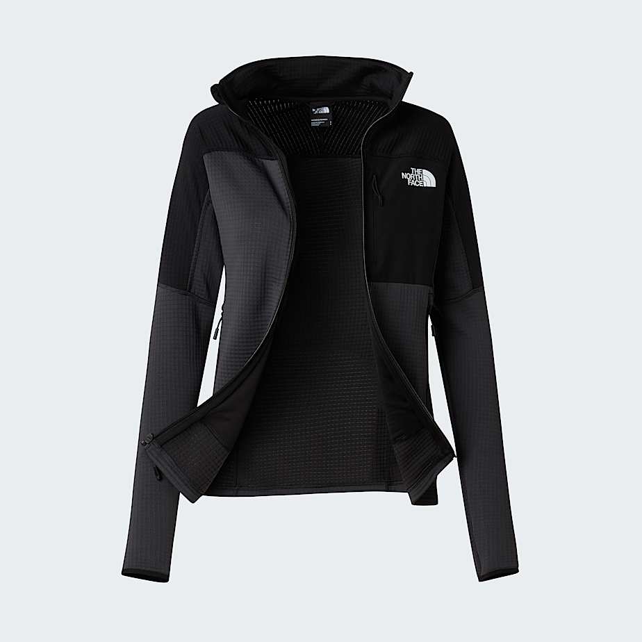 Womens Stormgap Power Grid Jacket TNF Asphalt GreyTNF Black ALT17