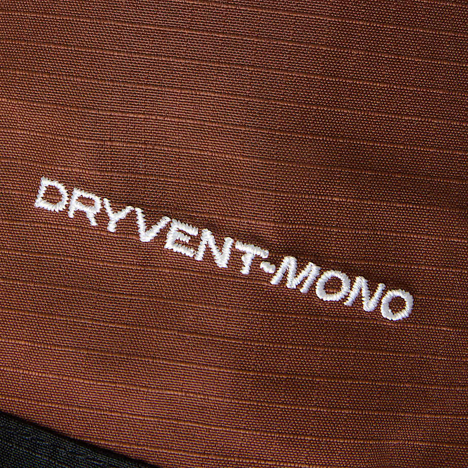 Giacca DryVent Mono Mountain da uomo TNF Ember SoilTNF Black ALT18