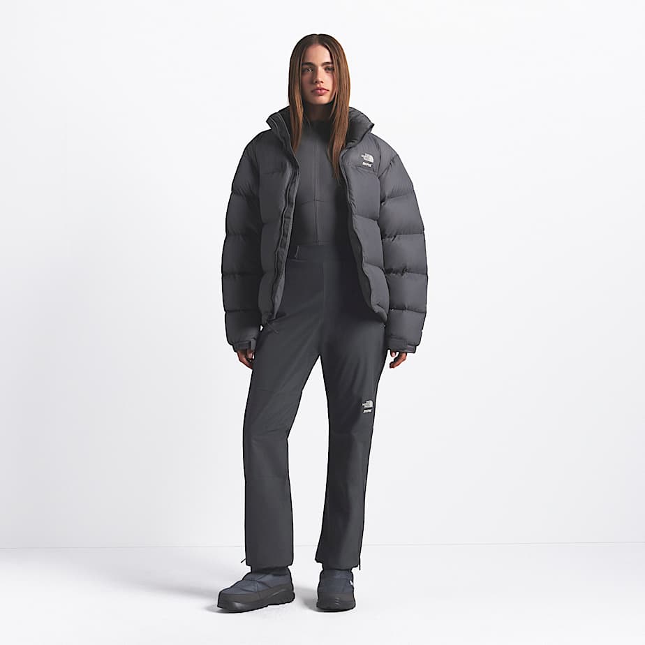 The North Face X SKIMS 1996 Nuptse Jacket Unisex TNF SK Gunmetal ALT2