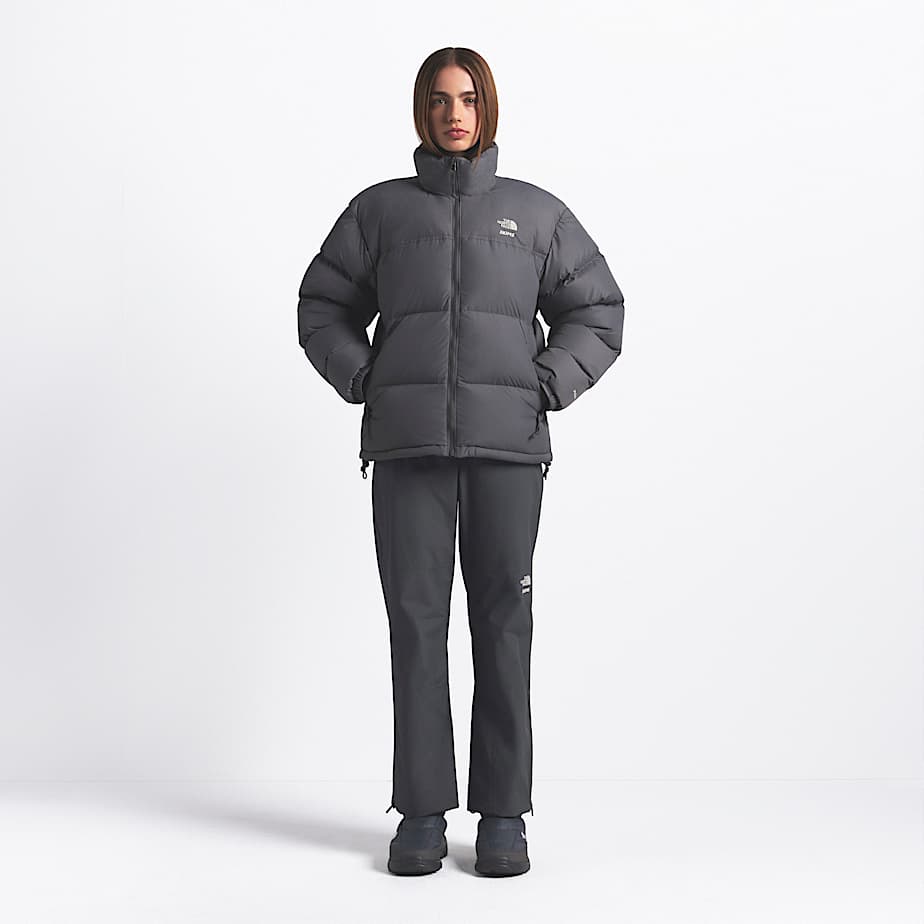 The North Face X SKIMS 1996 Nuptse Jacket Unisex TNF SK Gunmetal ALT3