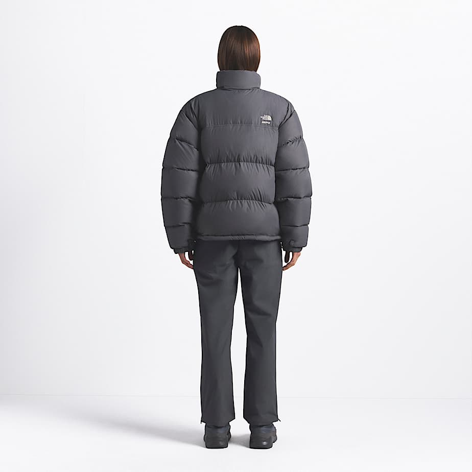 The North Face X SKIMS 1996 Nuptse Jacket Unisex TNF SK Gunmetal ALT4