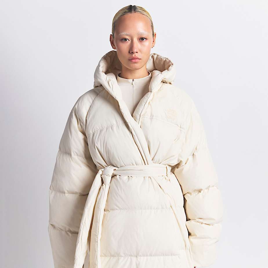 Women's The North Face X SKIMS Nuptse Wrap Parka - 2