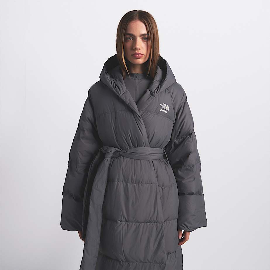 Women's The North Face X SKIMS Nuptse Wrap Parka - 2