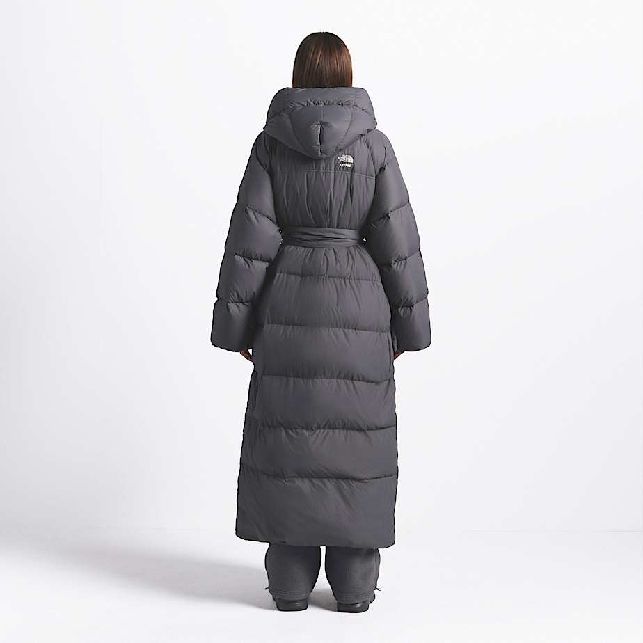 Women's The North Face X SKIMS Nuptse Wrap Parka - 3