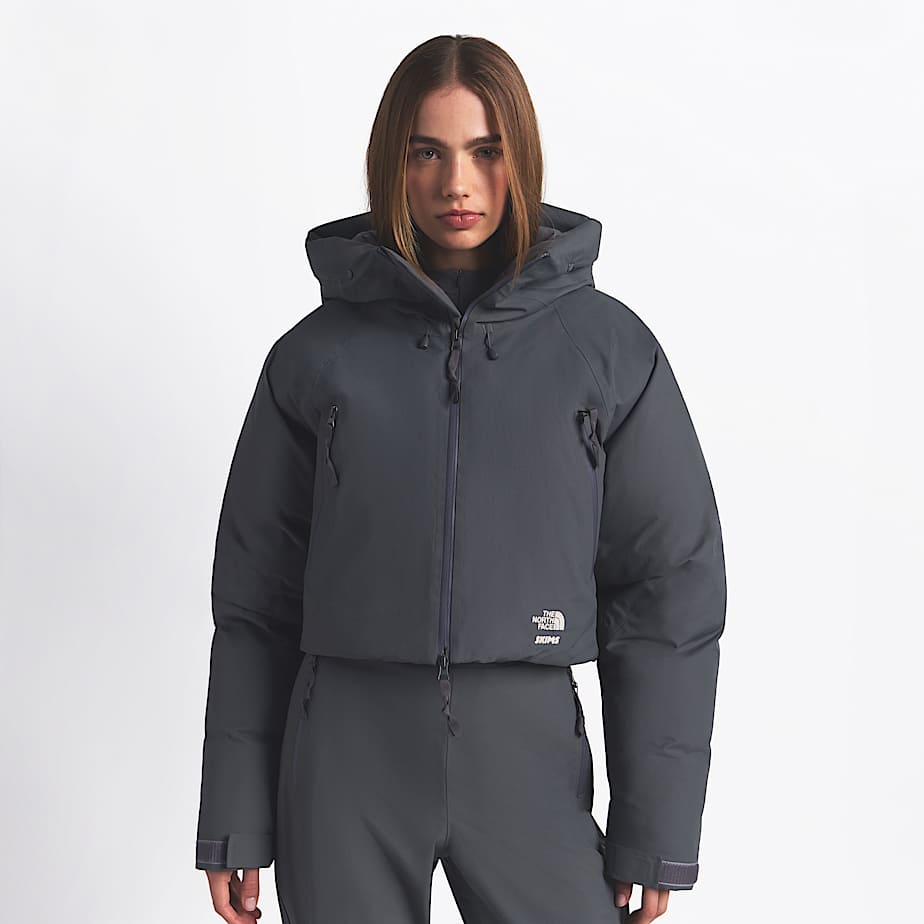 Giacca imbottita The North Face X SKIMS da donna TNF SK Gunmetal HERO