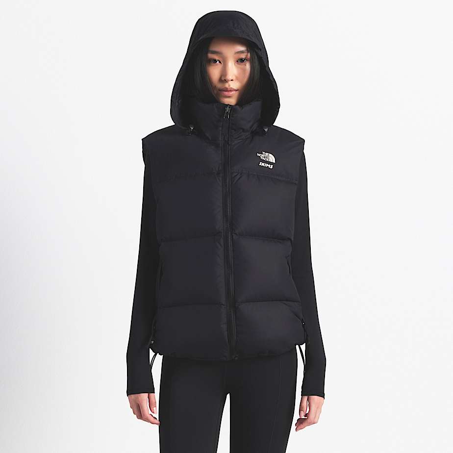 Uniseks The North Face X SKIMS 1996 Nuptsebodywarmer TNF SK Onyx HERO