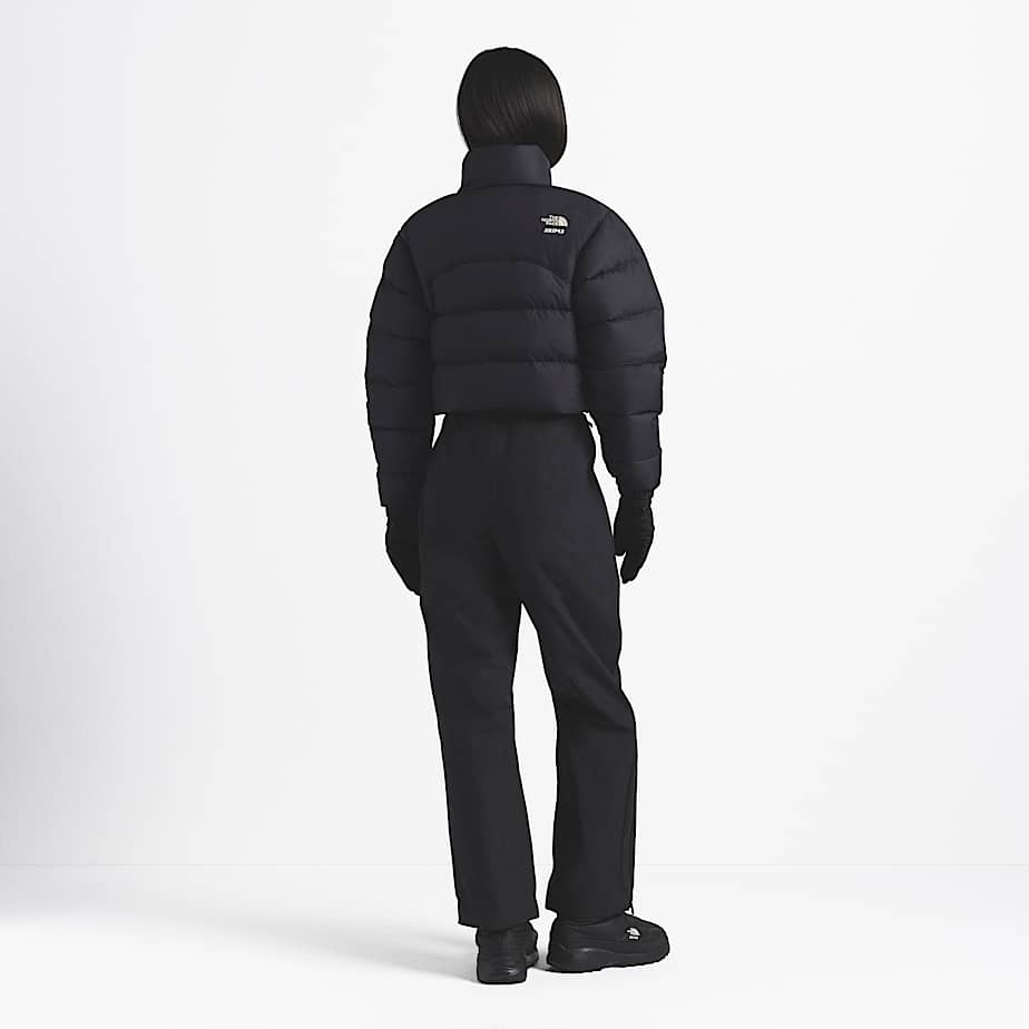 Damen The North Face X SKIMS 2000 Retro Nuptse Jacke TNF SK Onyx ALT1