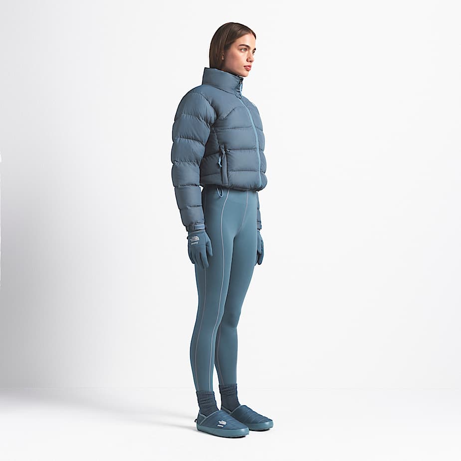 The North Face X SKIMS 2000 Retro Nuptse Jacket W TNF SK Kyanite ALT3