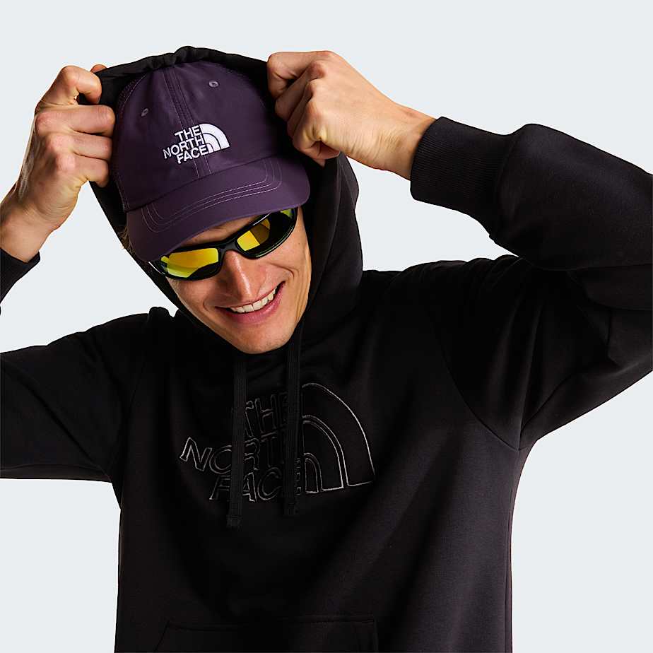 Mens Drew Peak Light Hoodie TNF TNF BlackAnthracite Grey ALT6