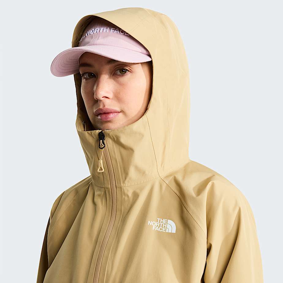 Womens Diablo Dynamic ZipIn Jacket TNF Khaki Stone ALT5