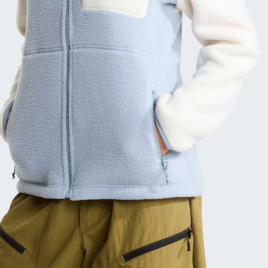 Yumiori FullZip Fleece Jacket W TNF Frost GreyWhite DuneFrost Grey ALT6
