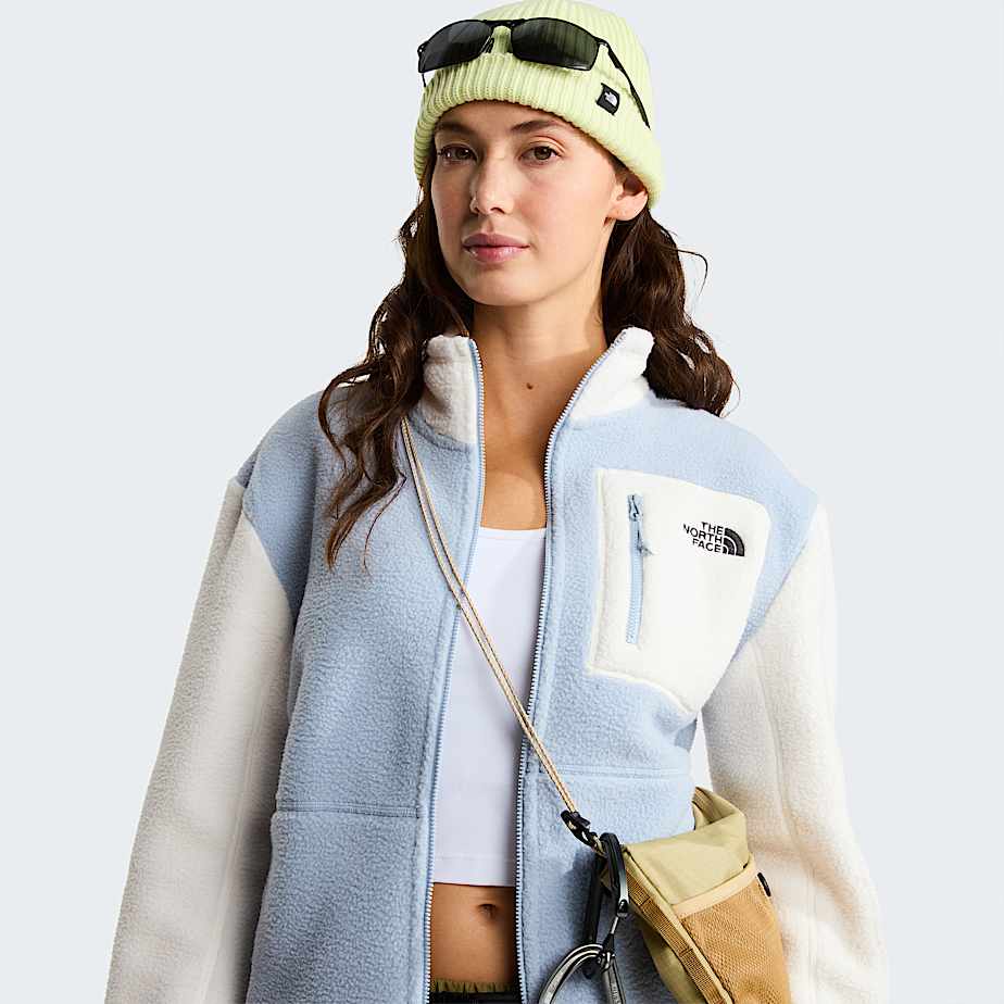 Yumiori FullZip Fleece Jacket W TNF Frost GreyWhite DuneFrost Grey ALT7