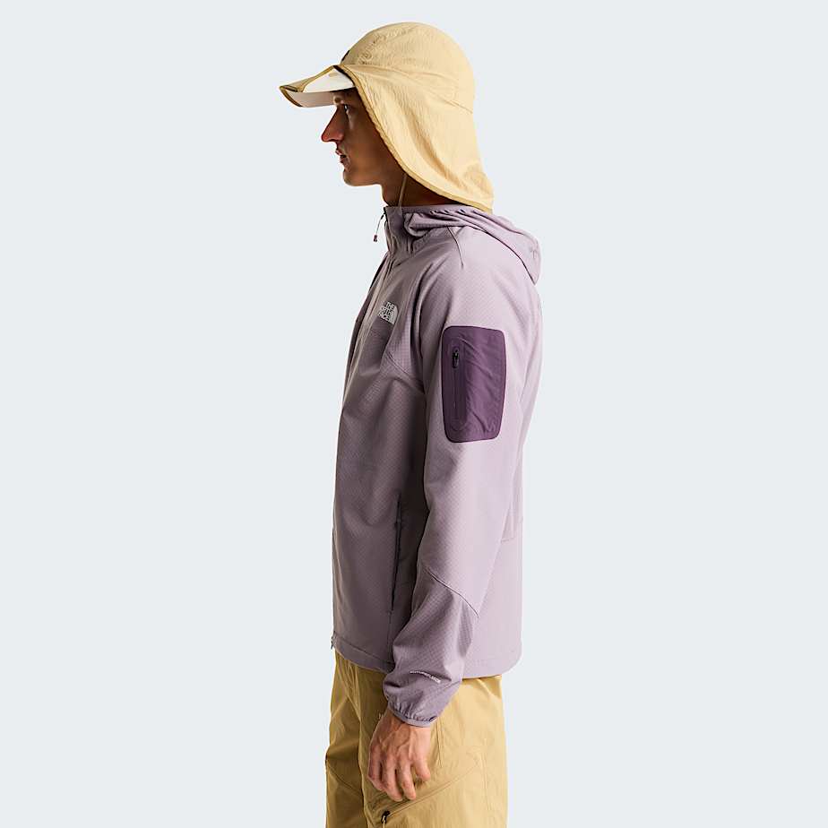 Mska kurtka hybrydowa z kapturem i zamkiem na caej dugoci Tek Approach TNF ALT2