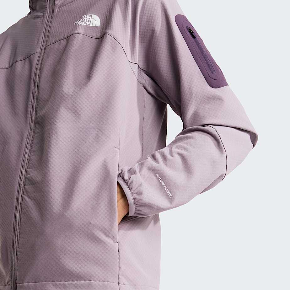 Mska kurtka hybrydowa z kapturem i zamkiem na caej dugoci Tek Approach TNF ALT6