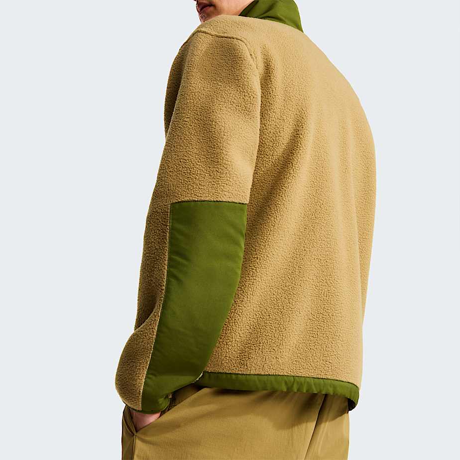 Yumiori OffPeak Fleecejacke mit durchgehendem RV fr Herren TNF CedarWoodland Green ALT9