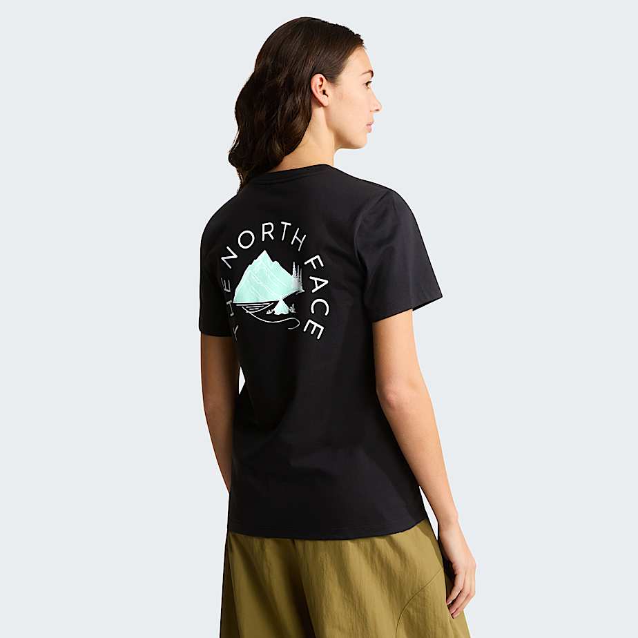 T-shirt Monte Regular con grafica da donna - 1