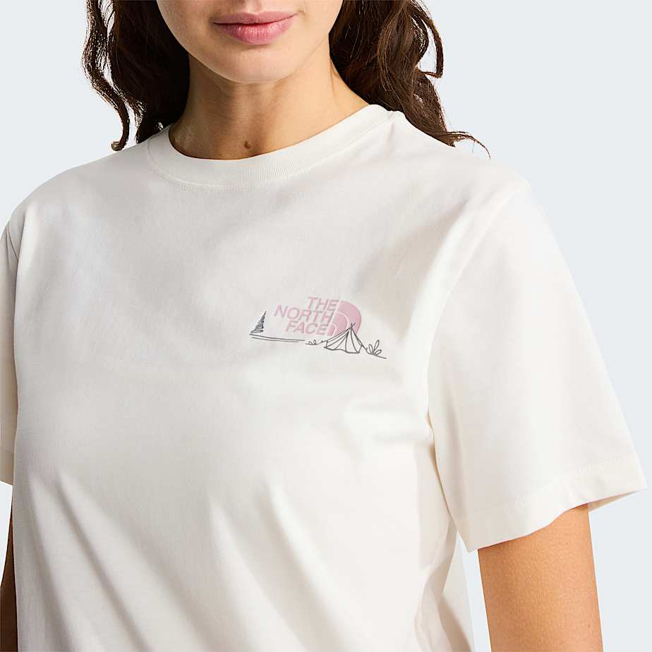 Womens Monte Regular Graphic TShirt TNF ALT4