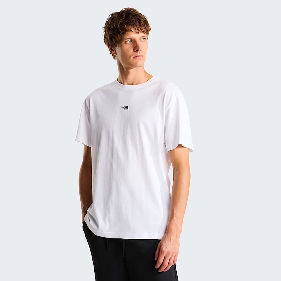 Men's Essential Centre Logo Relaxed T-Shirt - 1