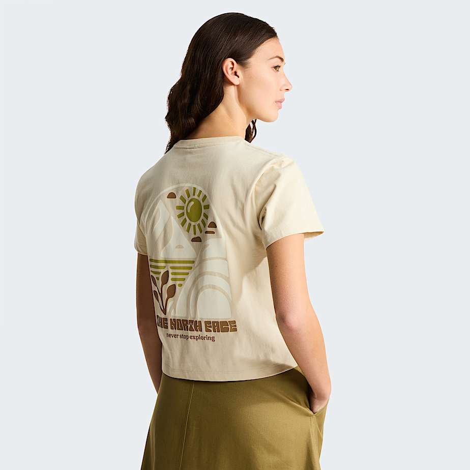 Sun Regular Graphic Tshirt voor dames TNF HERO