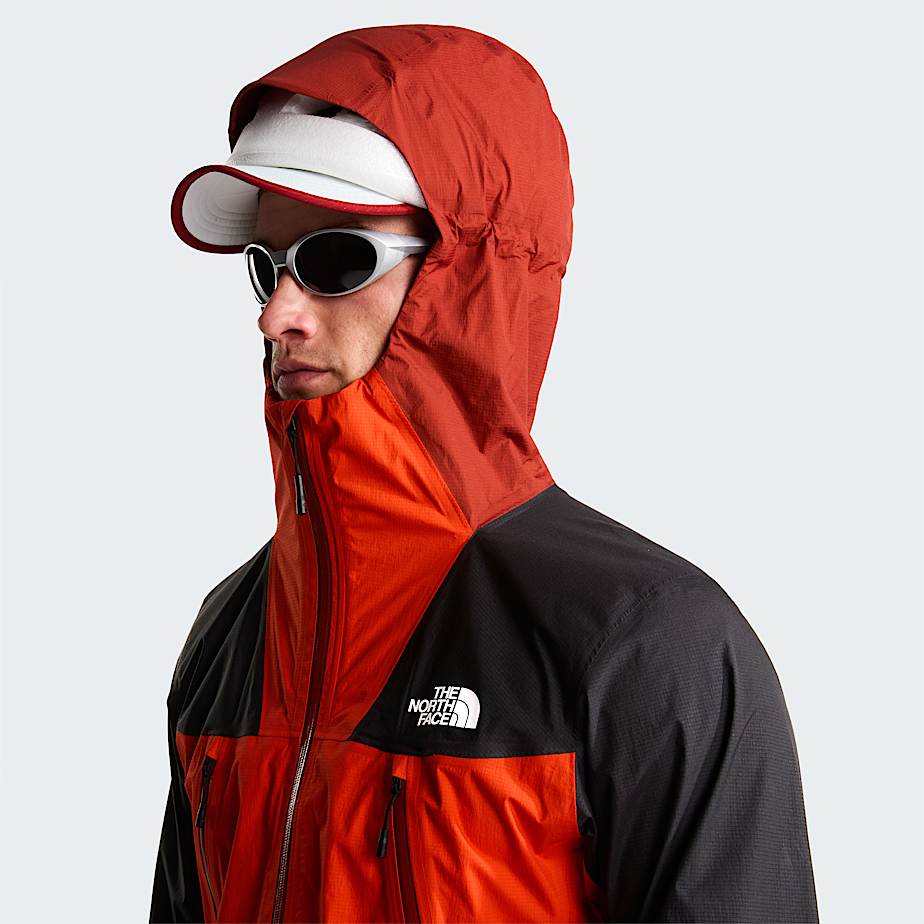 Mens Signal 25L DryVent Jacket TNF Lava RedIron ClayTNF Black ALT7