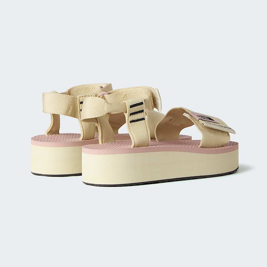 Skeena Platform Sandalen fr Damen TNF Desert StoneMetal Pink ALT6