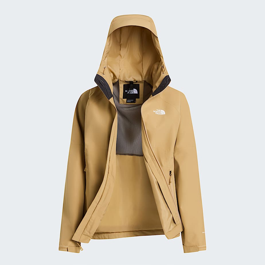 Womens Diablo Dynamic ZipIn Jacket TNF Khaki Stone ALT17