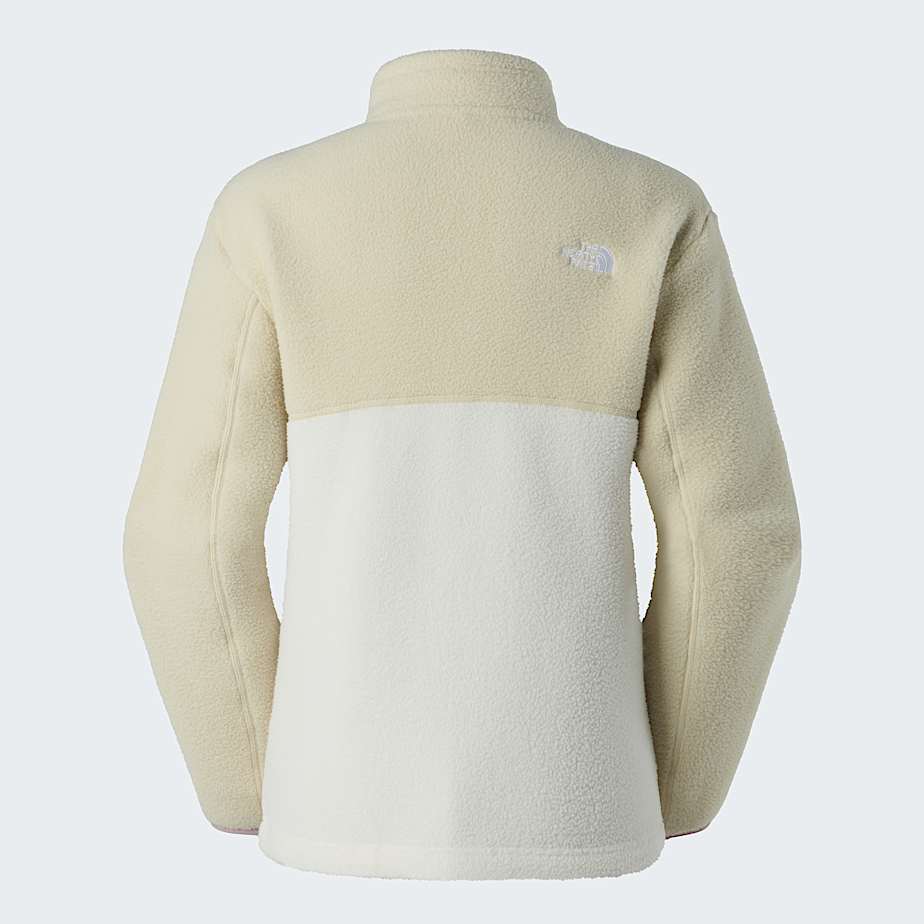 Rozepnac flsov bunda Yumiori pro dmy TNF White DuneDesert StoneMetal Pink ALT21