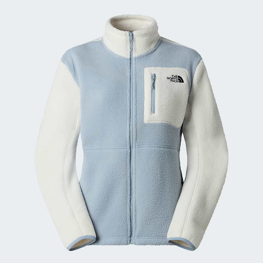 Yumiori FullZip Fleece Jacket W TNF Frost GreyWhite DuneFrost Grey ALT20
