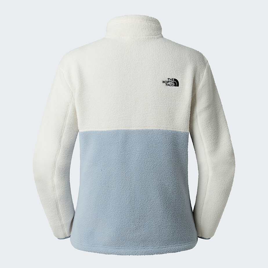 Yumiori FullZip Fleece Jacket W TNF Frost GreyWhite DuneFrost Grey ALT21