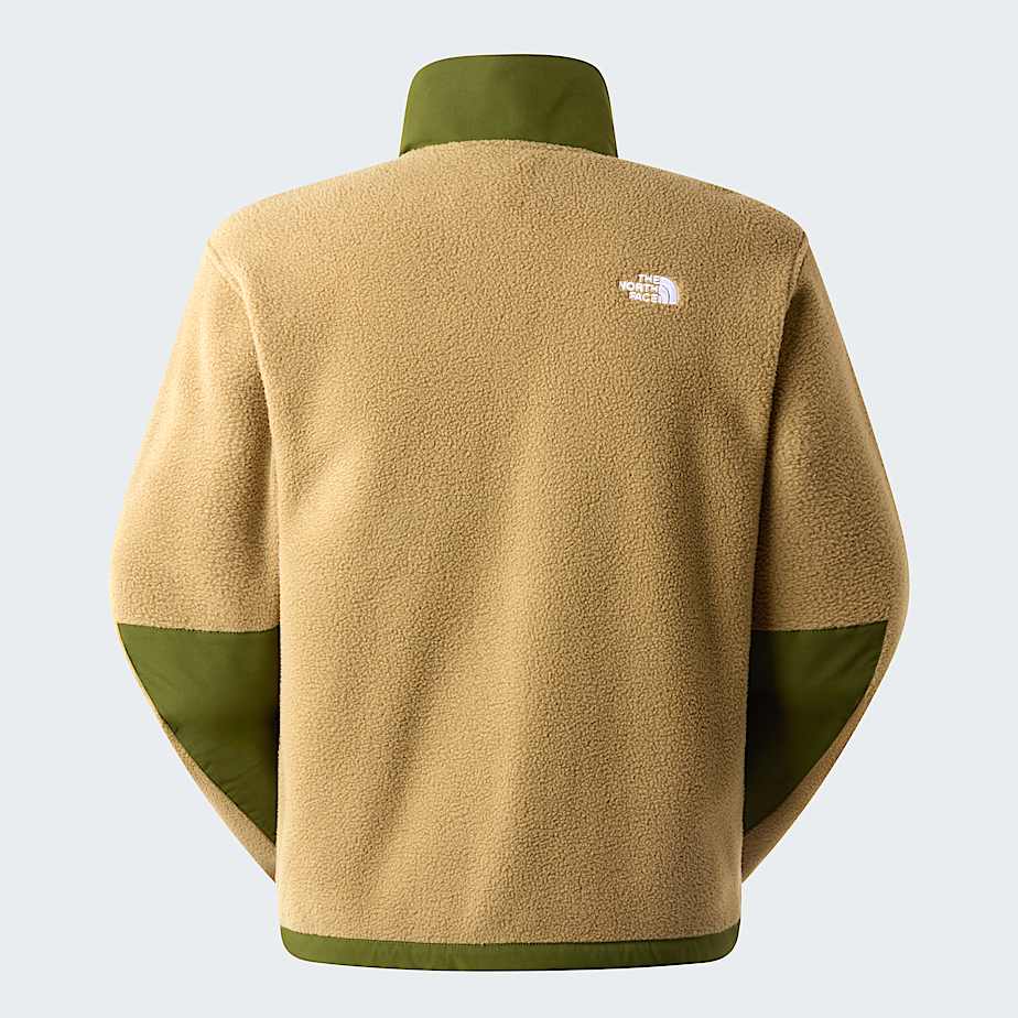 Yumiori OffPeak Fleecejacke mit durchgehendem RV fr Herren TNF CedarWoodland Green ALT21