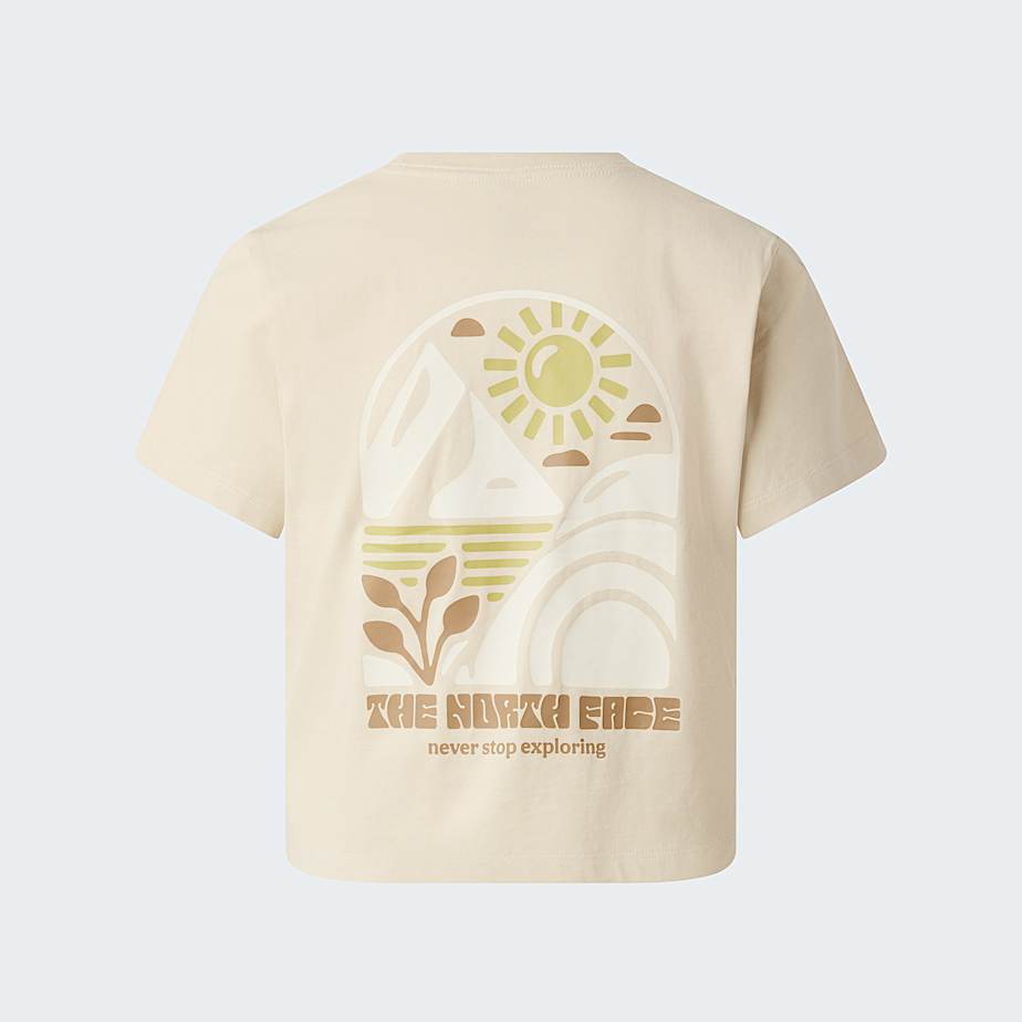 Sun Regular Graphic Tshirt voor dames TNF ALT21