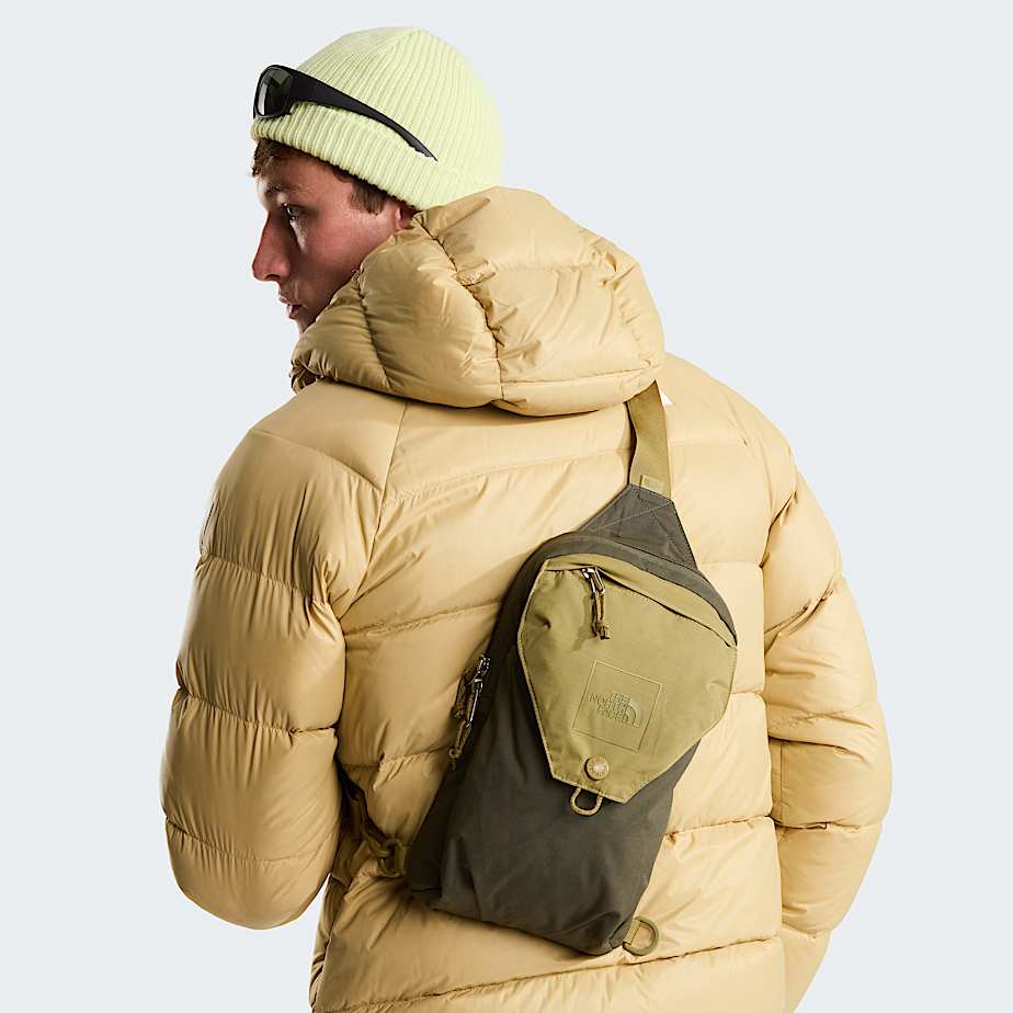 Hydrenalitedonsjas met capuchon voor heren TNF Khaki Stone ALT7