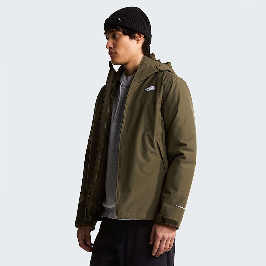 Giacca 3 in 1 con cappuccio Carto Mono Triclimate da uomo TNF New Taupe Green ALT6