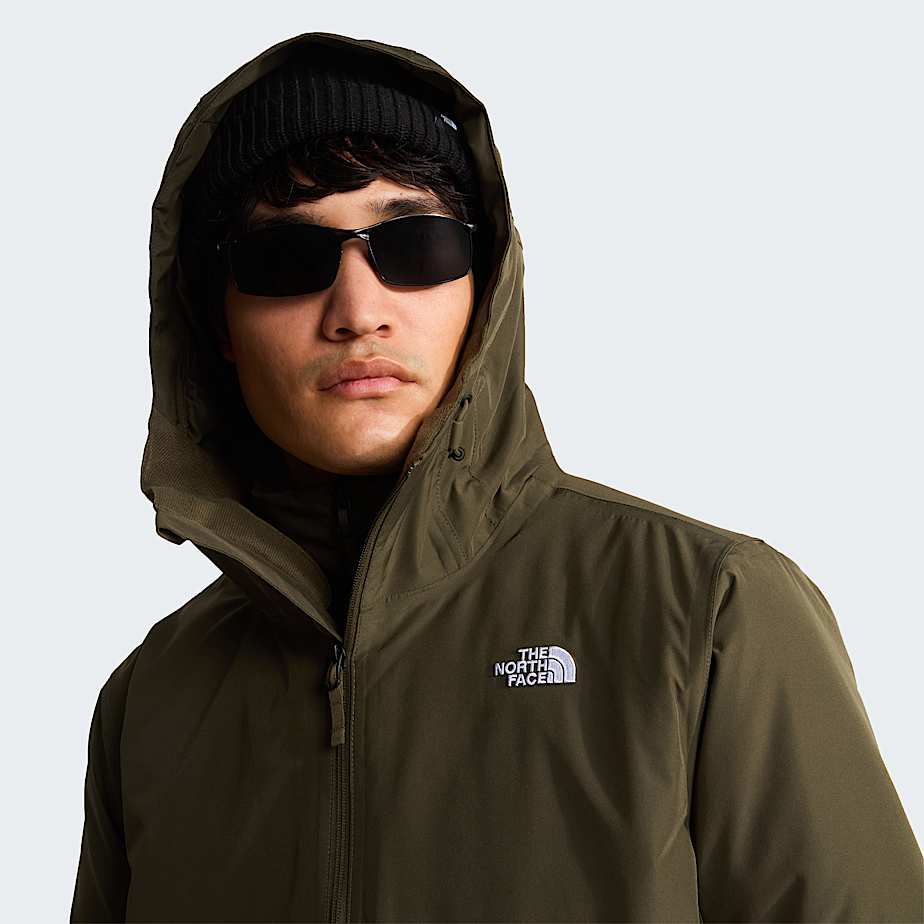 Giacca 3 in 1 con cappuccio Carto Mono Triclimate da uomo TNF New Taupe Green ALT7