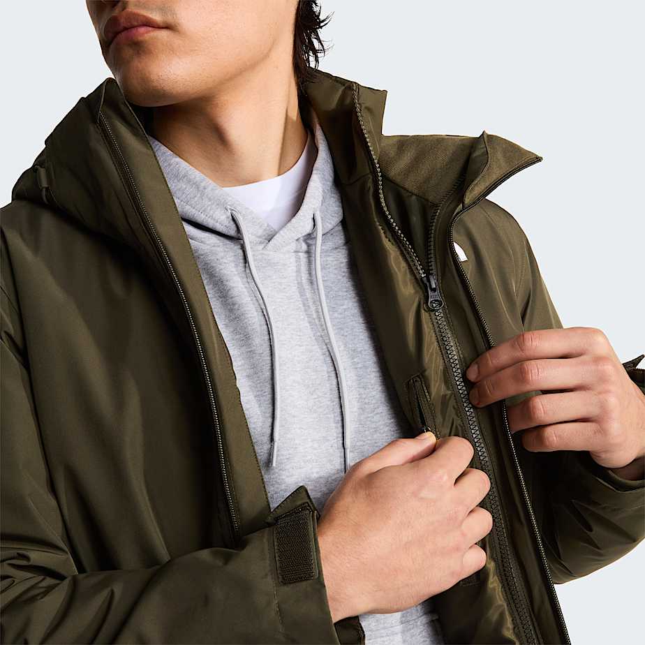 Giacca 3 in 1 con cappuccio Carto Mono Triclimate da uomo TNF New Taupe Green ALT11