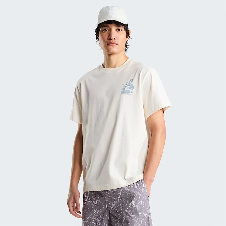 Tshirt dcontract graphique Stones pour homme TNF White Dune ALT1