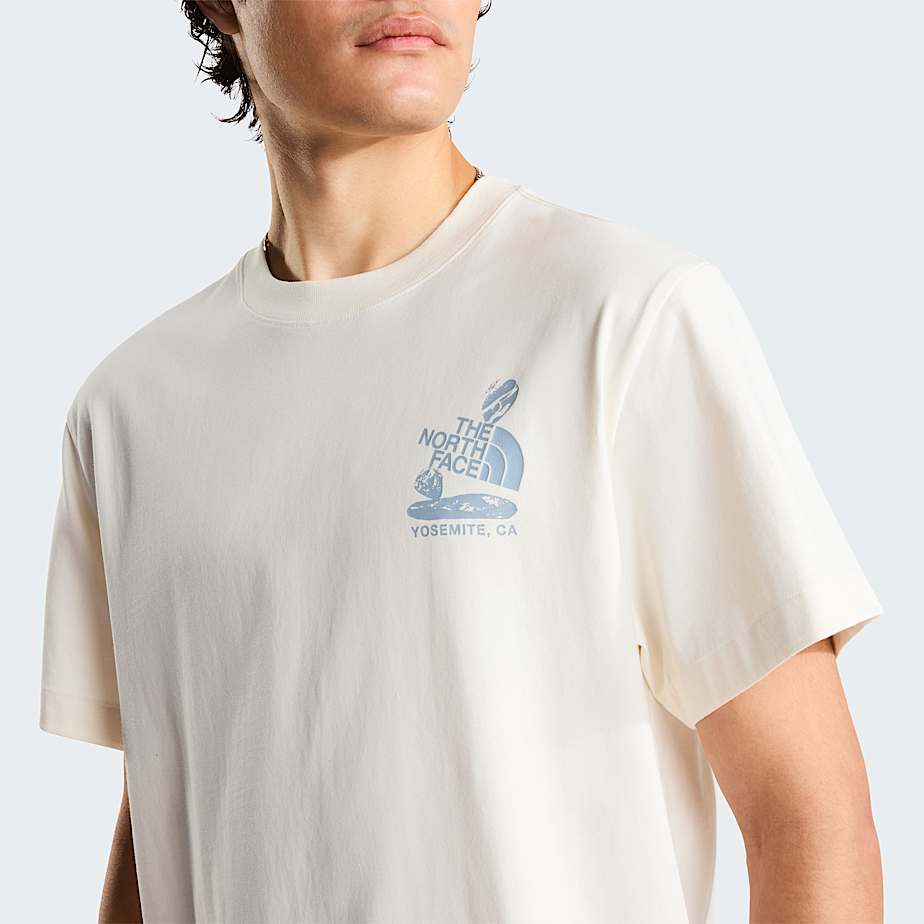 Tshirt dcontract graphique Stones pour homme TNF White Dune ALT4