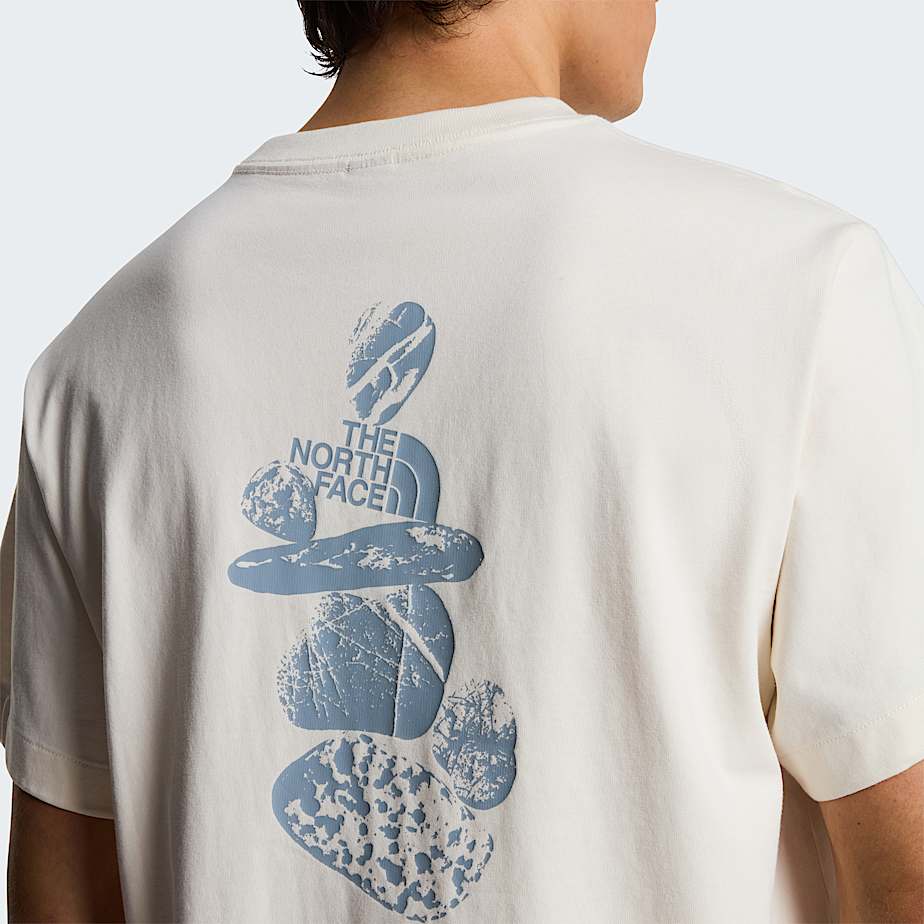 Tshirt dcontract graphique Stones pour homme TNF White Dune ALT5