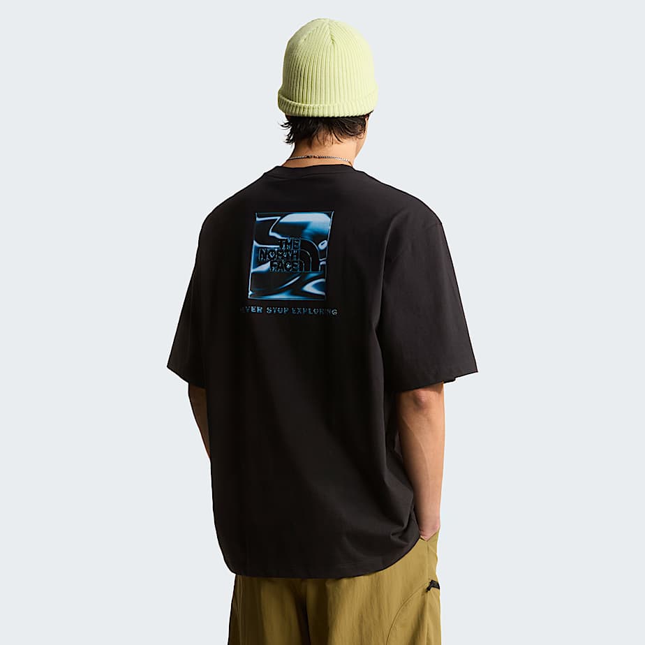 Men's Liquid NSE Box Oversized Graphic T-Shirt - 1